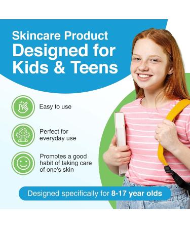 Kidskin Gentle Skin Cleanser - Hydrating Facial Cleanser for Dry Skin | Vegan & Cruelty-Free | 5 fl. oz - Buy Online on GoSupps.com