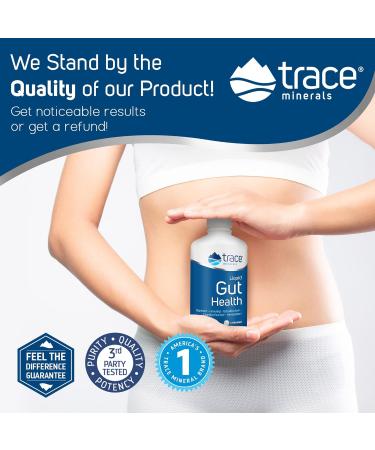 Trace Minerals Liquid Gut Health Support | 10mg Humic & Fulvic Acid | Normal Digestion, Immunity & Metabolism | Detoxification | Unflavored | 8 fl oz - Buy Online on GoSupps.com