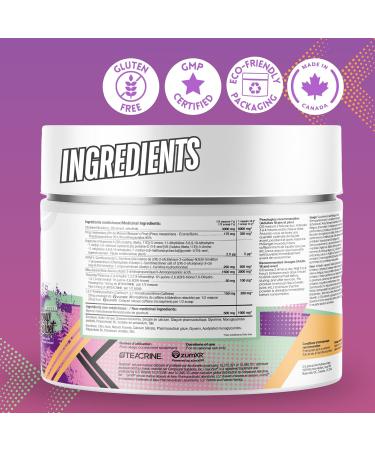 Shop Sante Pre Workout Plus Preworkout Energy Powder 150mg Caffeine Citrulline Beta Alanine Sports Drink Supplement for Men and Women 50 servings - Rainbow Sorbet - Buy Online on GoSupps.com