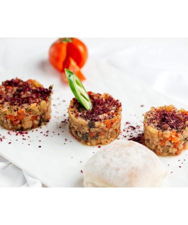 454g (1 lb) 100% Pure Natural Sumac | Premium Quality | No Gmo No Irradiation | Spice Seasoning | Turkish Sumak | Vegan | Resealable Bag - Buy Online on GoSupps.com