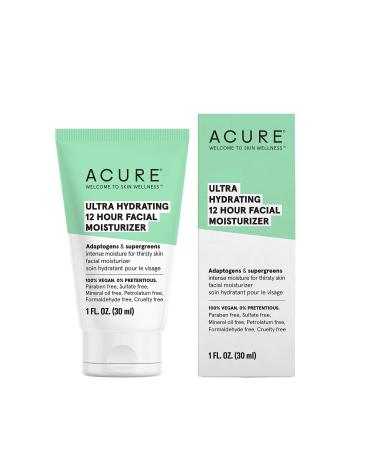 Acure Ultra Hydrating 12 Hour Facial Moisturizer 1 fl oz (30 ml)