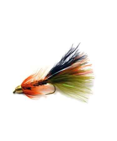Thin Mint Streamer Fly Fishing Flies | Cone Head | Weighted | Mustad Signature Hooks - 12 Flies in Hook #6, #8, #10 or #12 | Trout Streamer Assortment