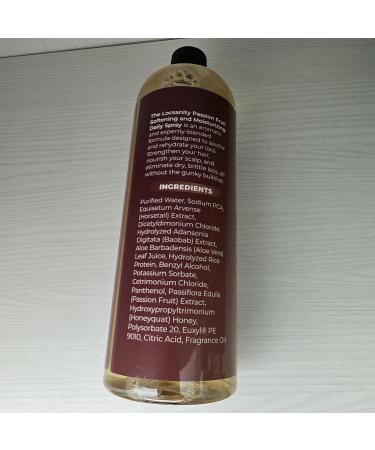 Locsanity Daily Moisturizing Spray for Dull Dry Locs - Jumbo Size Passion Fruit Hair and Scalp Moisturizer for Dreadlocks Sisterlocks Microlocks Braids to Control Oil and Frizz Passionfruit 32 Fl Oz - Buy Online on GoSupps.com