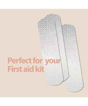 Glitter Strips Bandages for Kids | Latex-Free Adhesive First Aid Strips | 100 Count Flexible Protection for Cuts & Scrapes - Buy Online on GoSupps.com