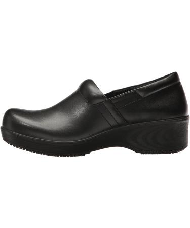 Dr. Scholl's Shoes Women's Dynamo Slip Resistant Work Clog - Size 8, Black Leather - Buy Online on GoSupps.com