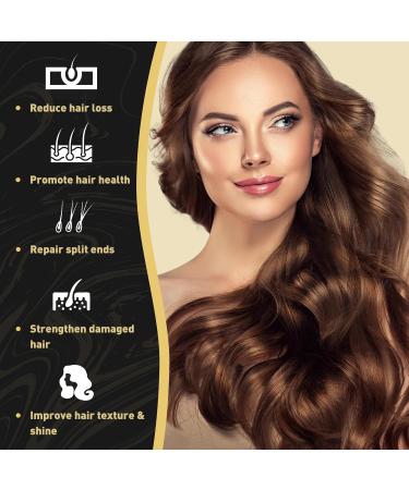 Natural Batana Oil for Hair Growth - 100% Pure Dr. Sebi Oil | Prevent Hair Loss & Split Ends - 3.4 OZ - Buy Online on GoSupps.com