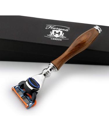 Haryali London 5-Blade Razor for Men & Women | Perfect Wet Shaving & Compatible with All 5-Edge Cartridges - Shop Now! - Buy Online on GoSupps.com