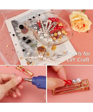 SUREAM 250PCS Floating Beads for Centerpiece  Artificial No Hole White Vase Pearls and 2300PCS Water Gel Bead for Valentine's Day Candle  Wedding  Birthday  Brushes Holder  Multipurpose Use 8/14/20mm White 8mm 14mm 20mm - Buy Online on GoSupps.com