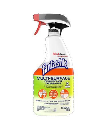 SC Johnson Professional Fantastik Multi-Surface Cleaner & Disinfectant Spray 32oz - Pack of 8 - Buy Online on GoSupps.com