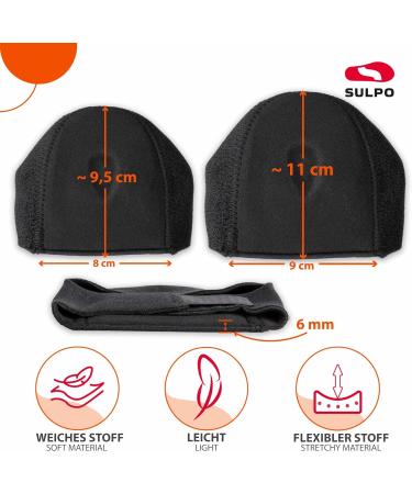 Buy Sulpo Heel Spur Inserts - Orthopedic Silicone Gel Cushions for Shoes | Comfortable Heel Protection 36-39M - Buy Online on GoSupps.com