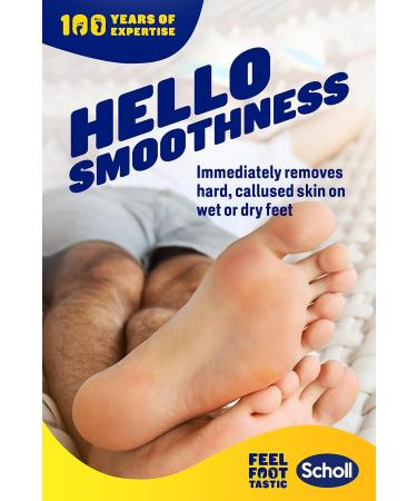 Scholl Nano-Glass Foot File and Callus Remover for Gentle Hard Skin Removal - Buy Online on GoSupps.com