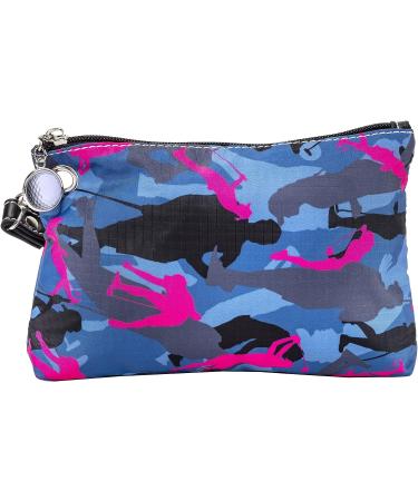 Sydney Love Blue Camouflage Lady Golf Cosmetic Bag - Stylish and Functional - Buy Online on GoSupps.com