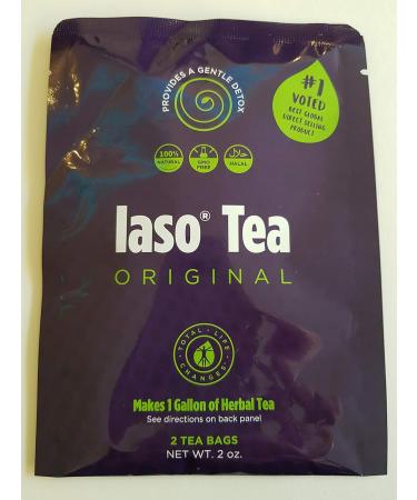 TOTALLIFECHANGES New IASO Tea 4 Bags TLC DIURETIC Drains Weight Loss 100% Plants - Buy Online on GoSupps.com