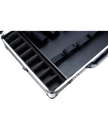 Buy VER Beauty Barber Case | Lightweight Hair Tool Organizer | Durable Cosmetology Supplies | Portable Aluminium Finish | Roomy for Clippers & Shears - Buy Online on GoSupps.com