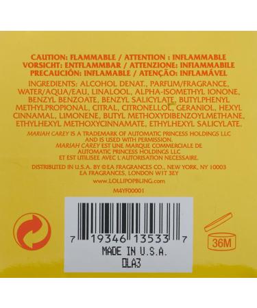 Mariah Carey's Lollipop Bling Honey Eau De Parfum Spray 1-Fluid Ounce - Buy Online on GoSupps.com