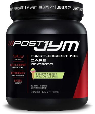 Post JYM Active Matrix Post-Workout BCAAs, Glutamine, Creatine HCL & More Rainbow Sherbet + Fast-Digesting Dextrose Carbs, 30 Servings - Buy Online on GoSupps.com