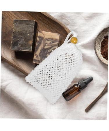 Baluue 1pc Soap Bag Handmade Soap Bath Scrubber for Body Fruit Soap Travel Organizer Bags Soap Saver Nylon - Buy Online on GoSupps.com