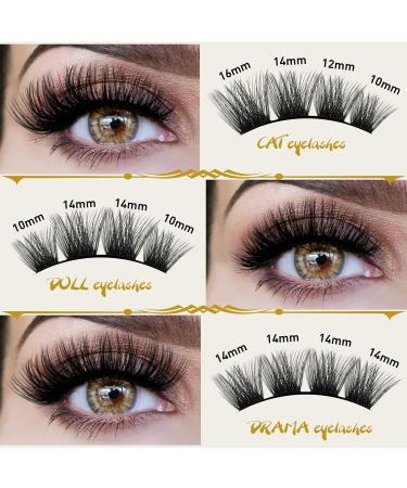 Buy BQ Lash 72 Cluster Colored Eyelashes - DIY Eyelash Extensions at Home | B30 B02 B09 Black Eyelash Clusters - Buy Online on GoSupps.com