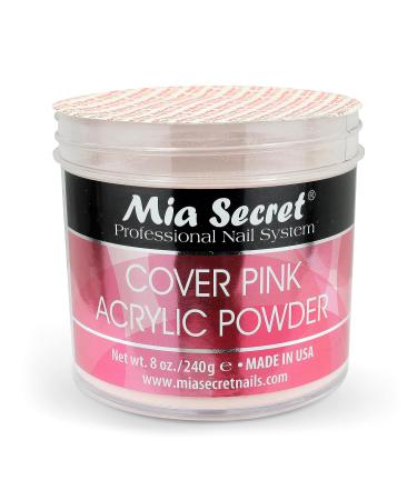 Mia Secret Professional Nail System Acrylic Powder - Cover Pink 8 oz - Long-Lasting and Durable - Buy Online on GoSupps.com