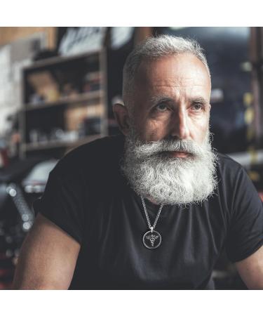 Custom Sterling Silver Medical Alert Necklace - Personalized Engraved Medic ID Pendant for Men & Women | Emergency Information Jewelry for Pacemaker Diabetes & More - Buy Online on GoSupps.com