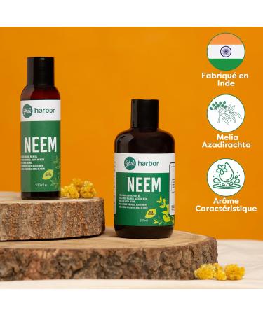 Neem Oil | Neem Oil for Plants | Pure Organic Cold Pressed 100% Virgin Neem Oil | Neem Oil for Skin Hair Nails (100) - Buy Online on GoSupps.com