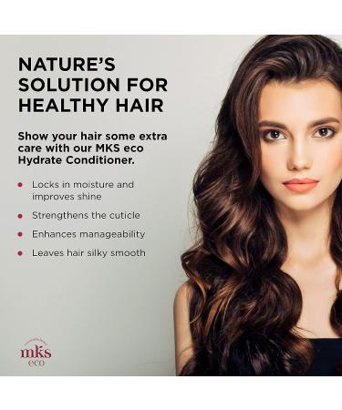 MKS Eco Hydrate Conditioner - 25 fl oz - Nourishing Hair Care with Moroccan Argan Oil & Hemp Seed Oil - Vegan & Cruelty Free - Buy Online on GoSupps.com