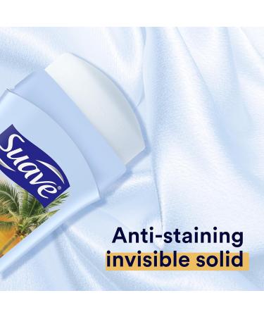 Suave Deodorant Antiperspirant for Women Variety Pack Tropical Paradise + Mango & Citrus Invisible Solid 48H Protection Anti-Staining 2.6 Oz Ea (2 Piece Set) - Buy Online on GoSupps.com