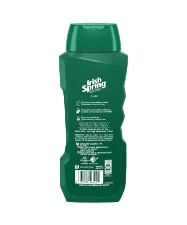 Irish Spring Men's Body Wash Shower Gel Aloe Vera - 20oz x 6 Pack - Buy Online on GoSupps.com
