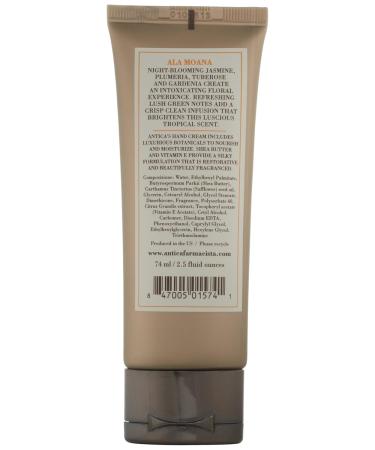 Antica Farmacista Ala Moana Hand Cream - Luxurious Hydration for All Skin Types | International Shipping Available - Buy Online on GoSupps.com