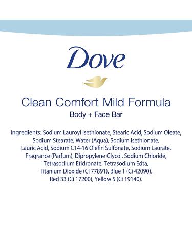 Dove Men+Care Hydrating Body and Face Bar Soap, 3.75 oz (Pack of 6) - Clean Comfort Formula, Ultra Moisturizing - Buy Online on GoSupps.com