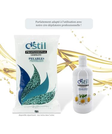 Dstil Chamomile Oil 500ml Post-Depilatory Care Oil Removes Wax Residue Body Care Waxing Hair Removal - Buy Online on GoSupps.com