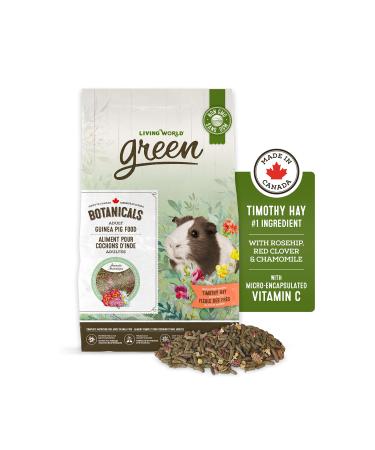 Living World Green Botanicals Adult Guinea Pig Food 2.75 kg (6 lb)