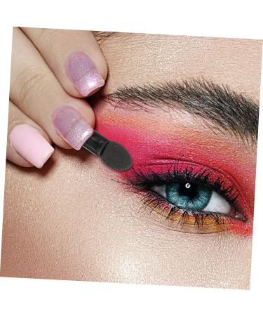 Didiseaon 200 Pcs Mini Eyeshadow Swab Eyelash Applicator Lipstick Brush Applicator Lip Balm Milky Cotton Black - Buy Online on GoSupps.com