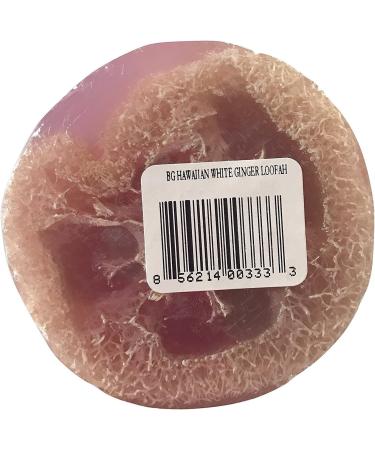 Bungalow Glow Hawaii Premium Organics Coco Butter Loofah Soap - Hawaiian White Ginger | Luxurious Natural Skincare for Glowing Skin - Buy Online on GoSupps.com