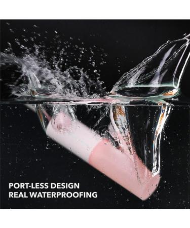 Bigsmile Pink Mini Water Flosser - Cordless Oral Irrigator for Kids Travel & Shower Use | Magnetic Wireless Charge | Dentist Recommended - Buy Online on GoSupps.com