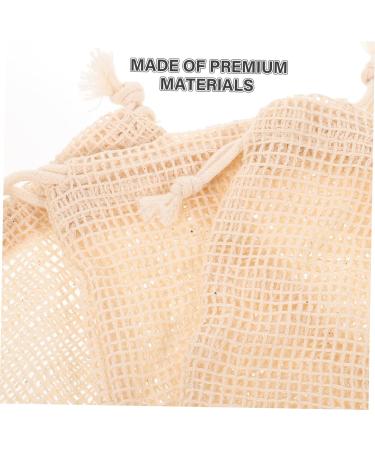 Baluue 8pcs Soap Storage Cotton Pouches Soap Net Cotton Linen - Buy Online on GoSupps.com