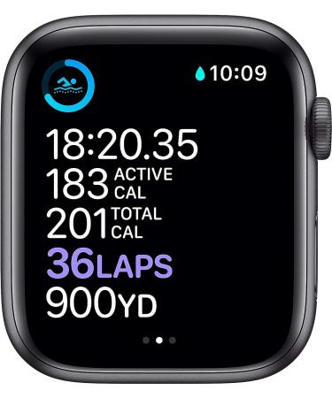 Apple Watch Series 6 (GPS 44mm) - Space Gray Aluminum Case with Black Sport Band | Renewed - Buy Online on GoSupps.com