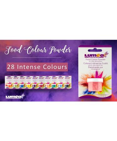 Dekozauber24 Food Colouring powder 2-4g 27 colours fat soluble edible color for finishing cookies muffins cupcakes (Fresh Green) - Buy Online on GoSupps.com