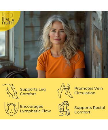 LongLifeNutri PQQ 20 mg + Diosmin 1000 mg Bundle - 180 + 240 Capsules 6-4 Month Supply Mental Performance & Circulatory Health Support Made in USA - Buy Online on GoSupps.com