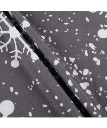 Women's Long-Sleeved Christmas Sweater - Grey Round Neck Sweatshirt with Holiday Motif | International Shipping Available - Buy Online on GoSupps.com