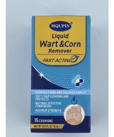 Wart Remover Liquid - Maximum Strength Formula for Rapidly Removing Plantar Warts and Common Warts Safe Natural & Potent Suitable for Most Body Warts (20ml-S16)