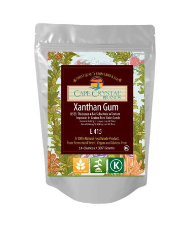 Xanthan Gum | Vegan | (K) Kosher Certified | - (14-oz.) - Buy Online on GoSupps.com