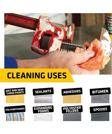 Everbuild Wonder Wipes Multi-Use Cleaning Wipes - 100 Wipes | For Building Trade, Hands, Tools & Surfaces - Specially Formulated (Red) - Buy Online on GoSupps.com