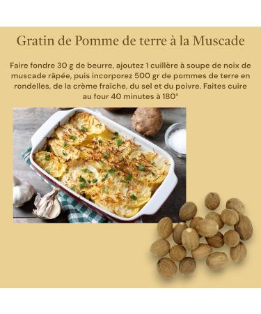  AROMATA DELICATESSEN AROMATA Whole Nutmeg 50g / 100% Natural Origin: Indonesia - Buy Online on GoSupps.com