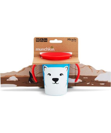 Munchkin Miracle 360 WildLove Trainer Cup - Polar Bear | 6 oz/177 ml - Buy Online on GoSupps.com