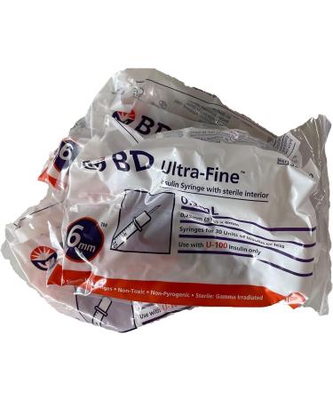 Buy BD Ultra-Fine Insulin Syringes 31G 3/10cc 6mm - 90/bx | Fast International Shipping - Buy Online on GoSupps.com