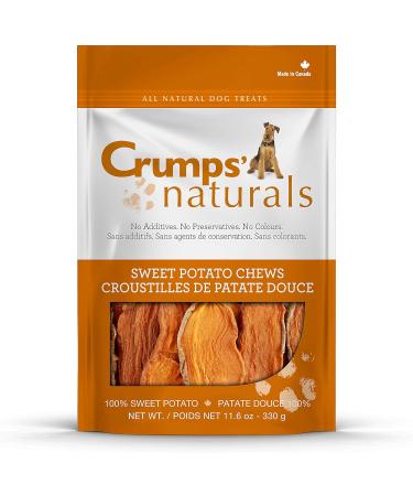 Crumps' Naturals Sweet Potato Chews 11.6oz / 330g (SP-330) + Crumps' Naturals Beef Liver Bites for Pets 5.5oz - Buy Online on GoSupps.com