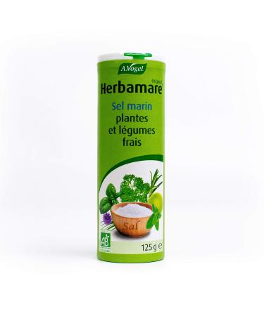 A. VOGEL - Herbamare Original - Sea salt fresh plants and vegetables - Healthy and organic seasoning - Vegan - 125 g - Made in