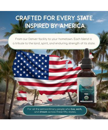 HerbEra Oregon Herbal Detox Blend - USDA Organic Extract Made in USA | Immune & Liver Support Liquid Drops | Dandelion Root Milk Thistle Noni Sarsaparilla Chaparral | 2 fl oz - Buy Online on GoSupps.com