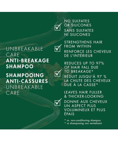 Nexxus Unbreakable Care Anti-Breakage Shampoo for Fine and Thin hair with Keratin Collagen Biotin 400 ml - Buy Online on GoSupps.com